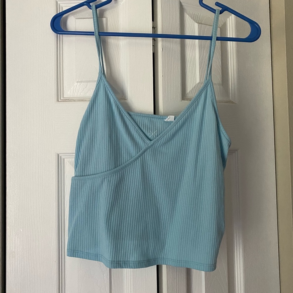 Blue tank